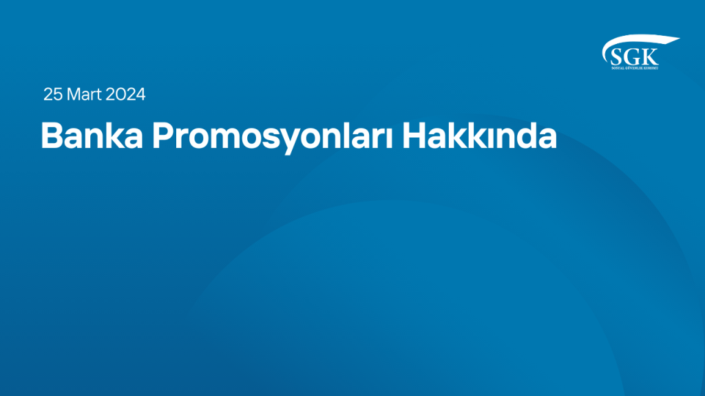 Banka Promosyonları Hakkında