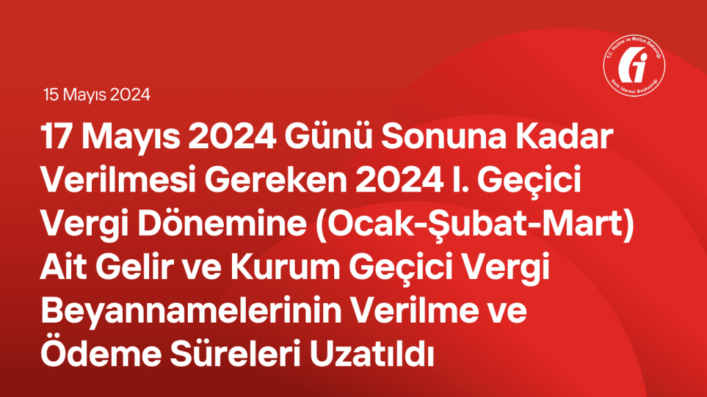 VUK-168/2024-6 sayılı Sirküler
